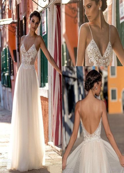 2020 new gali karten lace beach wedding dresses spaghetti straps beaded robe de soiree backless long boho wedding brdial gowns2268009, White
2020 new gali karten lace beach wedding dresses spaghetti straps beaded robe de soiree backless long boho wedding brdial gowns2268009, White
