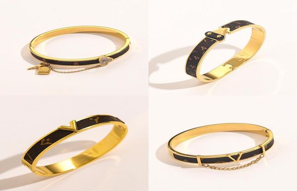 designer branded 18k gold bangle bracelets women men bangle designer letter jewelry faux leather 18k gold plated stainless steel b6326299, Black
designer branded 18k gold bangle bracelets women men bangle designer letter jewelry faux leather 18k gold plated stainless steel b6326299, Black