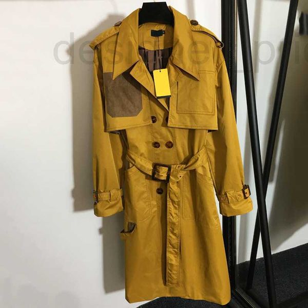 women's trench coats designer big pocket 2 colors belt long jackets double breasted female brand jacket windbreakers xtms, Tan;black
women's trench coats designer big pocket 2 colors belt long jackets double breasted female brand jacket windbreakers xtms, Tan;black