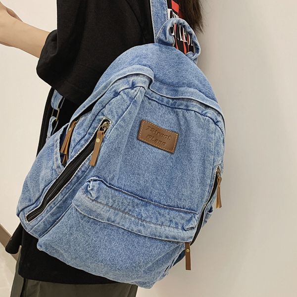school bags high-quality denim ladies backpacks women schoolbags spring youth lapbackpacks travel bag mochilas de mujer 230729
school bags high-quality denim ladies backpacks women schoolbags spring youth lapbackpacks travel bag mochilas de mujer 230729