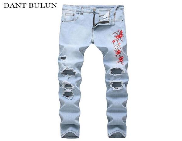 fashion men039s jean flowers embroidery slim fit straight casual skinny jeans men stretch denim trousers ripped hole homme pant3784908796, Blue
fashion men039s jean flowers embroidery slim fit straight casual skinny jeans men stretch denim trousers ripped hole homme pant3784908796, Blue