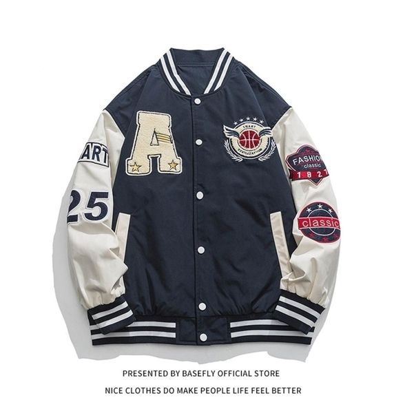 mens jackets thin light letterman a embroidery patchwork stadium award university men baseball bomber jacket women varsity 4859693, Black;brown
mens jackets thin light letterman a embroidery patchwork stadium award university men baseball bomber jacket women varsity 4859693, Black;brown