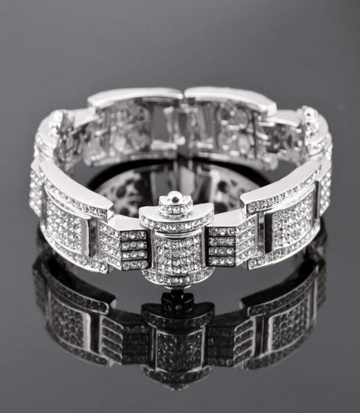 hip hop fashion diamondencrusted men039s hip hop bracelet with cool and unique style3919777, Golden;silver
hip hop fashion diamondencrusted men039s hip hop bracelet with cool and unique style3919777, Golden;silver