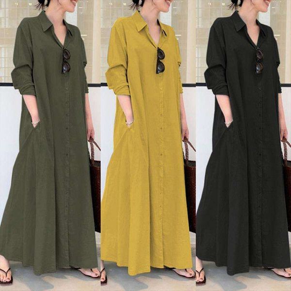 large size womens clothing style muslim spring and autumn long sleeves simple loose casual lapel shirt dress, Black;gray
large size womens clothing style muslim spring and autumn long sleeves simple loose casual lapel shirt dress, Black;gray