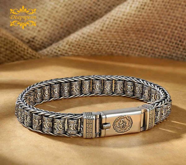 bracelet handmade creative passepartout prayer wheel men039s sterling silver female transfer beads sixcharacter mantra retro7724830, Golden;silver
bracelet handmade creative passepartout prayer wheel men039s sterling silver female transfer beads sixcharacter mantra retro7724830, Golden;silver