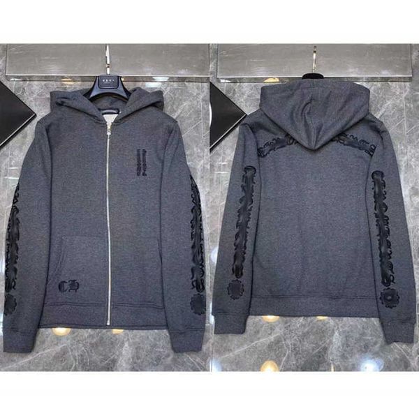 luxury fashion men's sweatshirts jackets brandch hoodies zipper hooded men women designers sanskrit horseshoe cross pullover sweater ho, Black
luxury fashion men's sweatshirts jackets brandch hoodies zipper hooded men women designers sanskrit horseshoe cross pullover sweater ho, Black