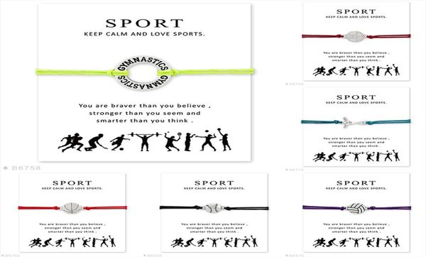 new sports wrap wish bracelet with gift card football hockey gymnastics volleyball baseball basketball charm bangle for women men 6792256, Golden;silver
new sports wrap wish bracelet with gift card football hockey gymnastics volleyball baseball basketball charm bangle for women men 6792256, Golden;silver