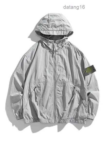 stone jacket outerwear designer badges zipper shirt loose style spring autumn mens breathable portable street clothing island thin bznm, Black;brown
stone jacket outerwear designer badges zipper shirt loose style spring autumn mens breathable portable street clothing island thin bznm, Black;brown