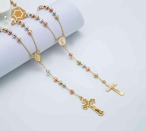 elfic gold plated three color necklace cubic zirconia virgin mary necklace rosary necklace74690505191790, Silver
elfic gold plated three color necklace cubic zirconia virgin mary necklace rosary necklace74690505191790, Silver