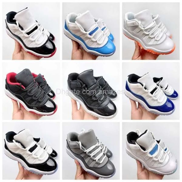 2022 toddler basketball shoes 11 low concord bred kids sports 11s white gym red black true red girls boys children students sneakers 528
2022 toddler basketball shoes 11 low concord bred kids sports 11s white gym red black true red girls boys children students sneakers 528