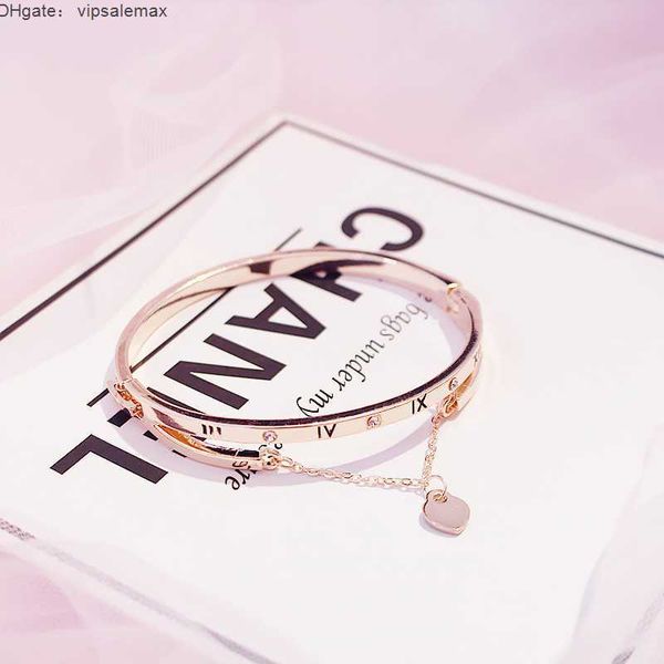wholesale- rose gold stainless steel bracelets bangles female heart forever love brand charm bracelet for women famous jewelry, Golden;silver
wholesale- rose gold stainless steel bracelets bangles female heart forever love brand charm bracelet for women famous jewelry, Golden;silver