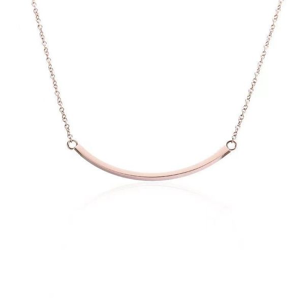 new designer necklace classics gold pendant necklace fashion designer design 316l stainless steel gifts for women smile necklace, Silver
new designer necklace classics gold pendant necklace fashion designer design 316l stainless steel gifts for women smile necklace, Silver