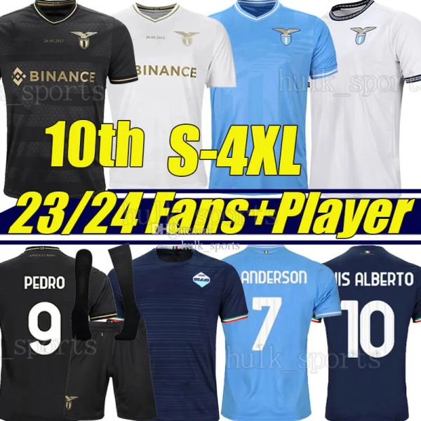 4xl lazio 10th anniversary soccer jerseys 23/24 fans player version romagnoli immobile luis bastos sergej badelj lucas j.correa zaccagni mar, Black;yellow
4xl lazio 10th anniversary soccer jerseys 23/24 fans player version romagnoli immobile luis bastos sergej badelj lucas j.correa zaccagni mar, Black;yellow