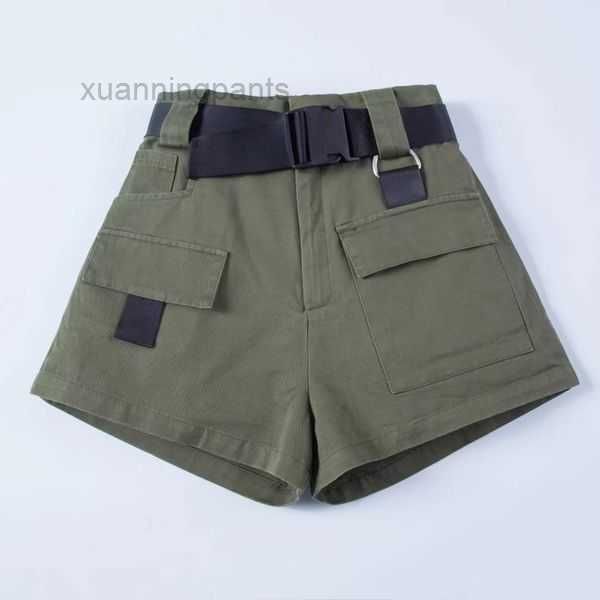 chic streetwear women's high waist shorts with belt.safari style ladies multi-pocket pants r5a6, White;black
chic streetwear women's high waist shorts with belt.safari style ladies multi-pocket pants r5a6, White;black