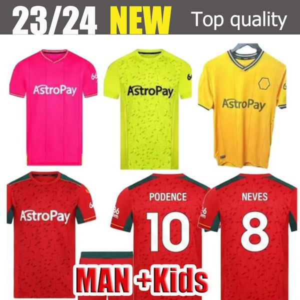 23 24 home soccer jerseys raul semedo neto neves trincao wanderers j otto podence gibbs hee chan wolverhampton 2023 2024 football shirts men, White;black
23 24 home soccer jerseys raul semedo neto neves trincao wanderers j otto podence gibbs hee chan wolverhampton 2023 2024 football shirts men, White;black