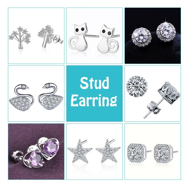 cute earrings for girls 18k white gold cz diamond stud earrings luxury zirconia earring jewelry gift wholesale, Golden;silver
cute earrings for girls 18k white gold cz diamond stud earrings luxury zirconia earring jewelry gift wholesale, Golden;silver