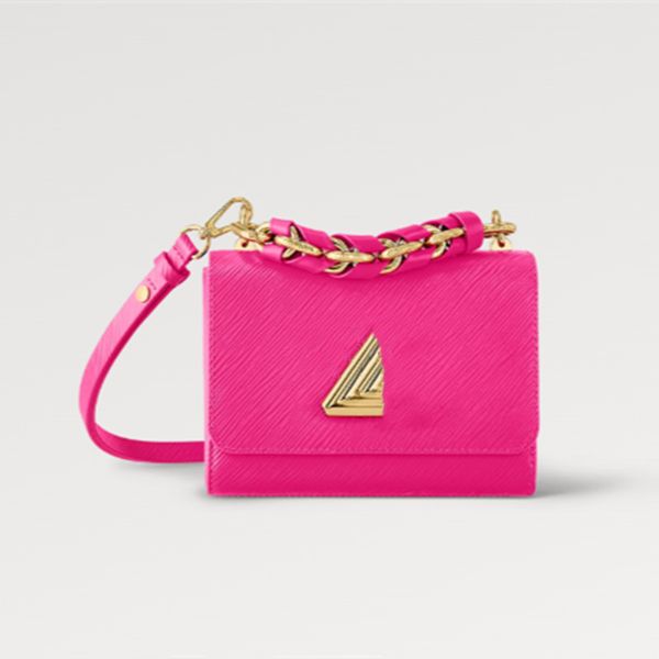explosion women's bags fashion m21719 handbag twist pm feminine colorway bold gold chain rose miami pink epi grained leather braided st
explosion women's bags fashion m21719 handbag twist pm feminine colorway bold gold chain rose miami pink epi grained leather braided st
