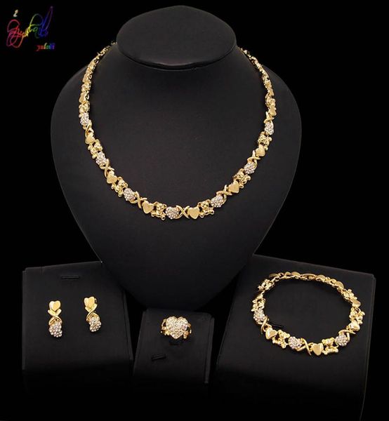 yulaili teddy bear heart shape xoxo necklace earrings bracelet ring for women wedding jewelry sets party gifts9280277, Black
yulaili teddy bear heart shape xoxo necklace earrings bracelet ring for women wedding jewelry sets party gifts9280277, Black