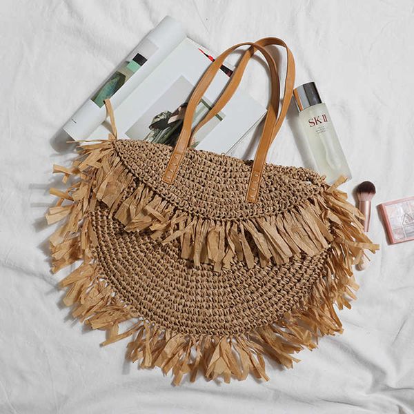 totes tassel grass shoulder bag women's design handbag bohemian round women's large capacity handbag summer beach travel shopping
totes tassel grass shoulder bag women's design handbag bohemian round women's large capacity handbag summer beach travel shopping