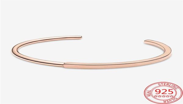 925 sterling silver moment rose gold open bangle fits ladies bracelet luxury jewelry34012966426, Golden;silver
925 sterling silver moment rose gold open bangle fits ladies bracelet luxury jewelry34012966426, Golden;silver
