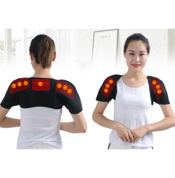 self heating shoulder back support breathable thermal wrap protector warmer brace for elderly pregnants8453580, Black;blue
self heating shoulder back support breathable thermal wrap protector warmer brace for elderly pregnants8453580, Black;blue