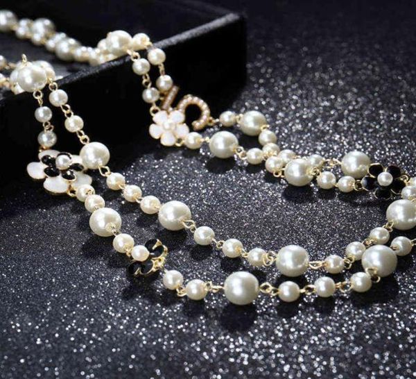 women long pendants layered pearl necklace collares de moda number 5 flower party jewelry281n5225513, Silver
women long pendants layered pearl necklace collares de moda number 5 flower party jewelry281n5225513, Silver
