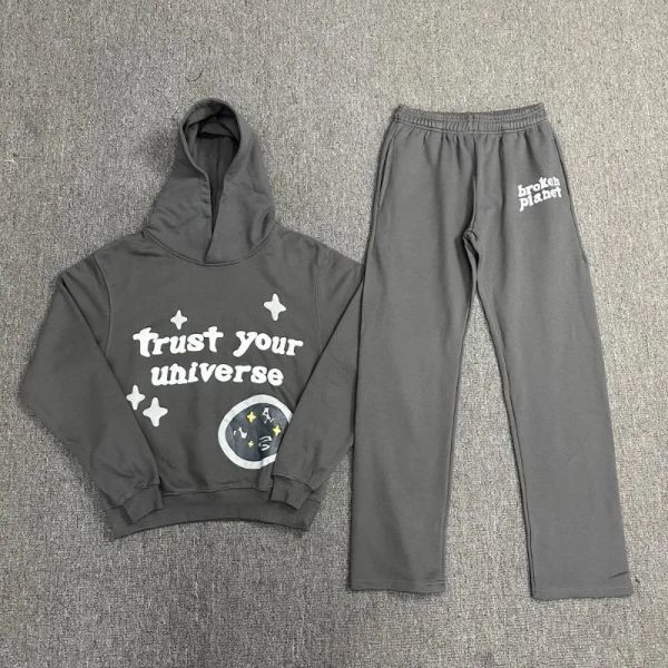 men's tracksuits broken planet trust your universe foam pring autumn winter hoodie pants set men women couple costume 1 1 high-qualitys, Gray
men's tracksuits broken planet trust your universe foam pring autumn winter hoodie pants set men women couple costume 1 1 high-qualitys, Gray