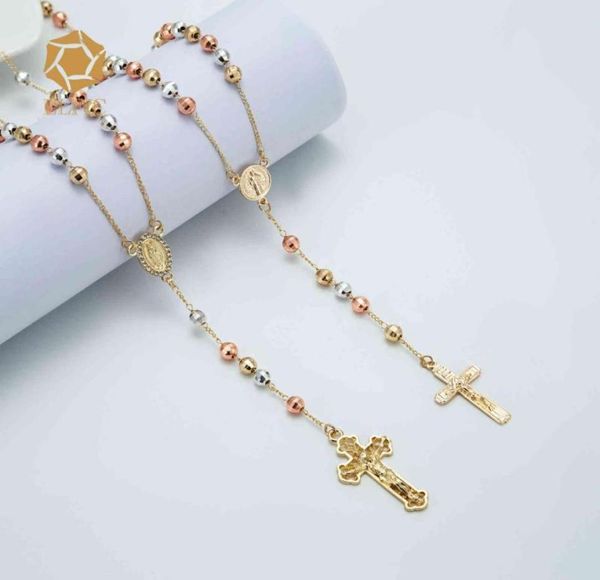 elfic gold plated three color necklace cubic zirconia virgin mary necklace rosary necklace74690505044278, Silver
elfic gold plated three color necklace cubic zirconia virgin mary necklace rosary necklace74690505044278, Silver