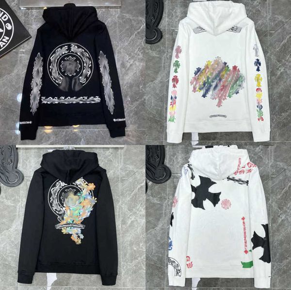 men's luxury fashion sweatshirts jackets brandch hoodies zipper hooded men women designers sanskrit horseshoe cross pullover sweater ho, Black
men's luxury fashion sweatshirts jackets brandch hoodies zipper hooded men women designers sanskrit horseshoe cross pullover sweater ho, Black
