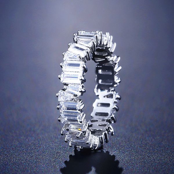 drop shipping jewelry sterling sier&gold fill princess cut white z cz diamond ring gemstones women wedding band ring gift, Slivery;golden
drop shipping jewelry sterling sier&gold fill princess cut white z cz diamond ring gemstones women wedding band ring gift, Slivery;golden