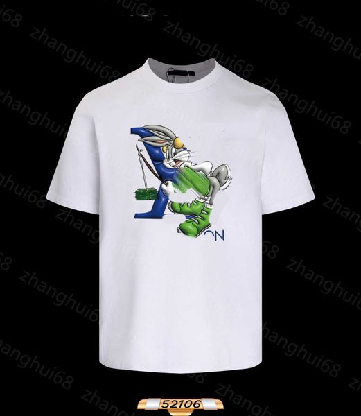 23ss casual tshirt designer t shirt summer men clothes round neck pure cotton stereoscopic bugs bunny logo printing short-sleeved t-shirt fo, White;black
23ss casual tshirt designer t shirt summer men clothes round neck pure cotton stereoscopic bugs bunny logo printing short-sleeved t-shirt fo, White;black