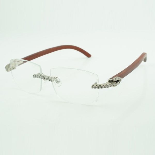 new moissanite diamond wooden glasses 3524015 male and female with original wood legs and clear lenses size: 57-18-140mm, Silver
new moissanite diamond wooden glasses 3524015 male and female with original wood legs and clear lenses size: 57-18-140mm, Silver