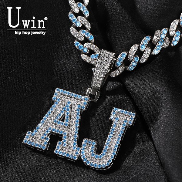 pendant necklaces uwin custom letters necklace for women prong setting iced out cubic zirconia initial name pendant cuban link chain punk je, Silver
pendant necklaces uwin custom letters necklace for women prong setting iced out cubic zirconia initial name pendant cuban link chain punk je, Silver