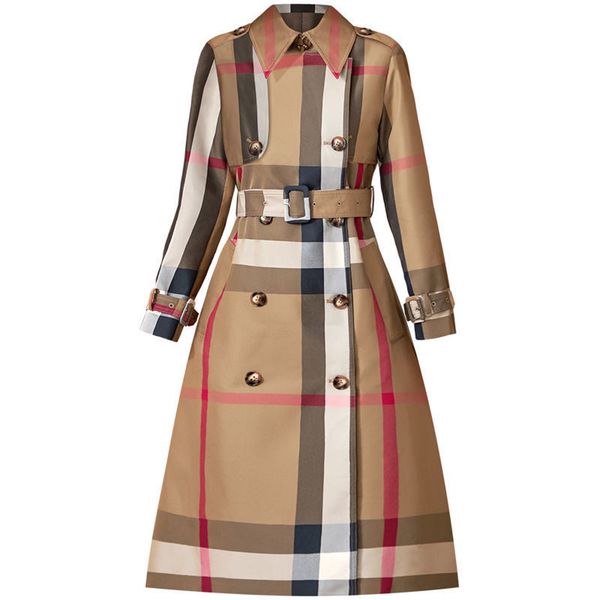 luxury designer brand women trench coat windbreaker england trench spring coat double breasted temperament womens outerwear, Tan;black
luxury designer brand women trench coat windbreaker england trench spring coat double breasted temperament womens outerwear, Tan;black