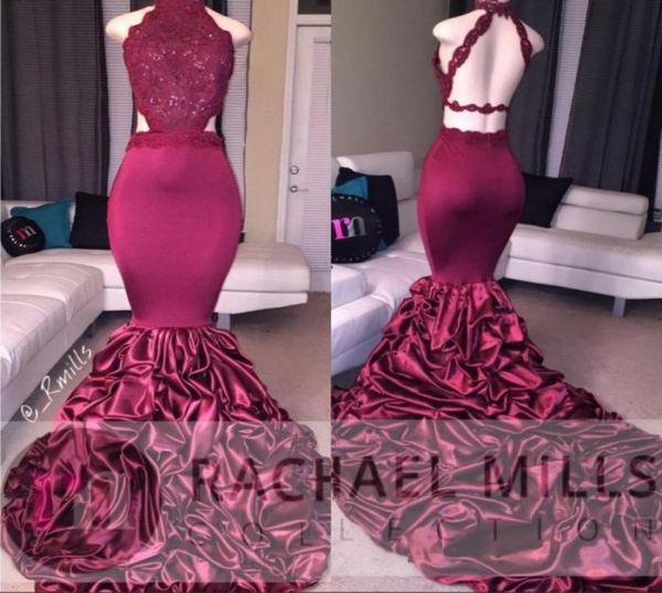 burgundy mermaid long prom dresses 2019 african lace applique open back sequins ruffled sweep train arabic evening party gowns11224941302, Black
burgundy mermaid long prom dresses 2019 african lace applique open back sequins ruffled sweep train arabic evening party gowns11224941302, Black