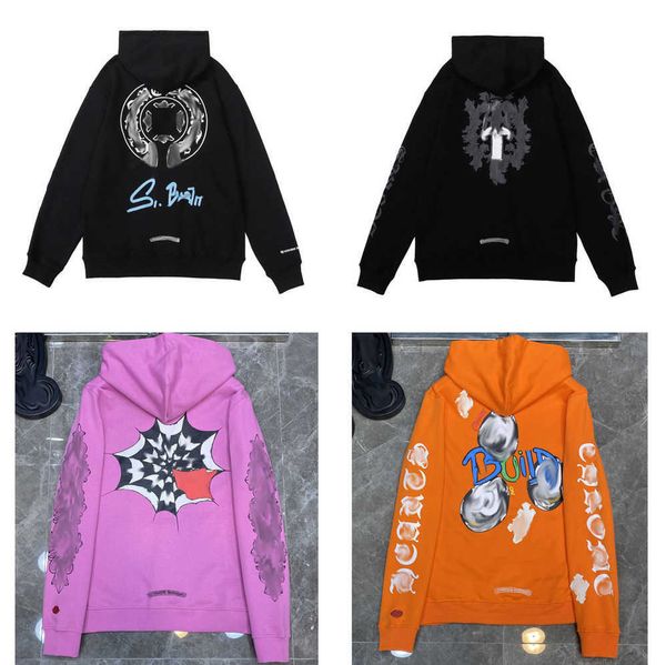 men's fashion luxury jackets hoodies brandch sweatshirts designers zipper hooded sweater men women casual pullover sanskrit horseshoe h, Black
men's fashion luxury jackets hoodies brandch sweatshirts designers zipper hooded sweater men women casual pullover sanskrit horseshoe h, Black