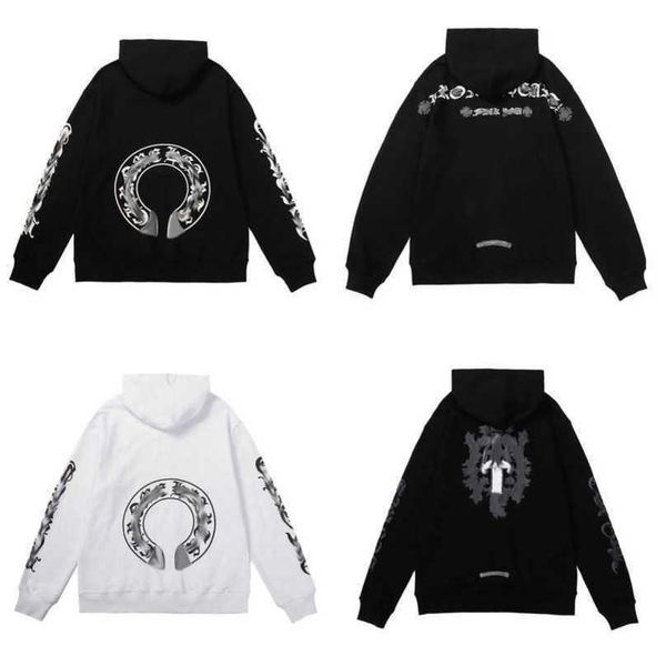 men's luxury fashion jackets hoodies brand ch sweatshirts designers zipper hooded sweater men women casual pullover sanskrit horseshoe, Black
men's luxury fashion jackets hoodies brand ch sweatshirts designers zipper hooded sweater men women casual pullover sanskrit horseshoe, Black