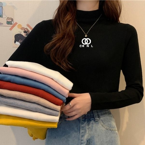 designer sweater woman round neck knitwear womens knit fashion brand cardigan half high letter pattern embroidery collar soft long sleeve cl, White;black
designer sweater woman round neck knitwear womens knit fashion brand cardigan half high letter pattern embroidery collar soft long sleeve cl, White;black