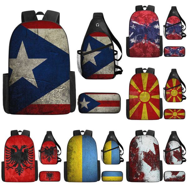 flag of the united states schoolbag three piece set cartoon backpack for primary and middle school students 230715
flag of the united states schoolbag three piece set cartoon backpack for primary and middle school students 230715