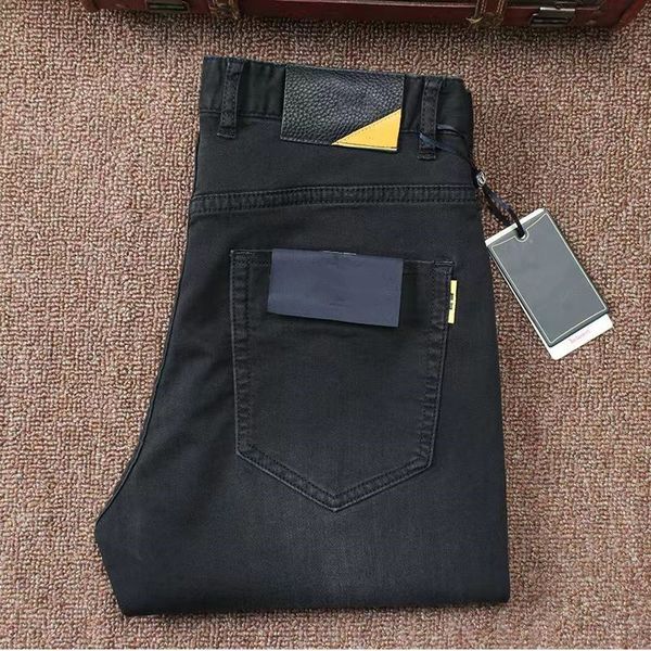 designer luxury men's jeans washed in black letter row patch printed motorcycle vintage stretch slacks, Blue
designer luxury men's jeans washed in black letter row patch printed motorcycle vintage stretch slacks, Blue