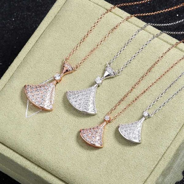 divas dream necklace jewelry 925 sterling silver rose gold treasure necklace shiny full diamond skirt collar chain women's same korean
divas dream necklace jewelry 925 sterling silver rose gold treasure necklace shiny full diamond skirt collar chain women's same korean