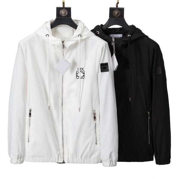 men designer jacket coat tracksuits sunscreen casual mens clothing jackets with letter printed lapel hooded black windbreaker streetwear m-, Black;brown
men designer jacket coat tracksuits sunscreen casual mens clothing jackets with letter printed lapel hooded black windbreaker streetwear m-, Black;brown