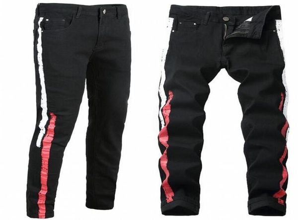 ripped vintage personality jeans black straight slim button men039s jeans denim trousers biker jeans for men clothes pants size8334089, Blue
ripped vintage personality jeans black straight slim button men039s jeans denim trousers biker jeans for men clothes pants size8334089, Blue