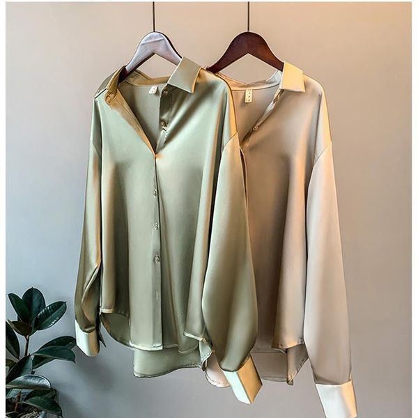 women s polos chiffon blouse white longsleeve spring korean fashion shirt solid color niche loose women plus sizes 230729
women s polos chiffon blouse white longsleeve spring korean fashion shirt solid color niche loose women plus sizes 230729