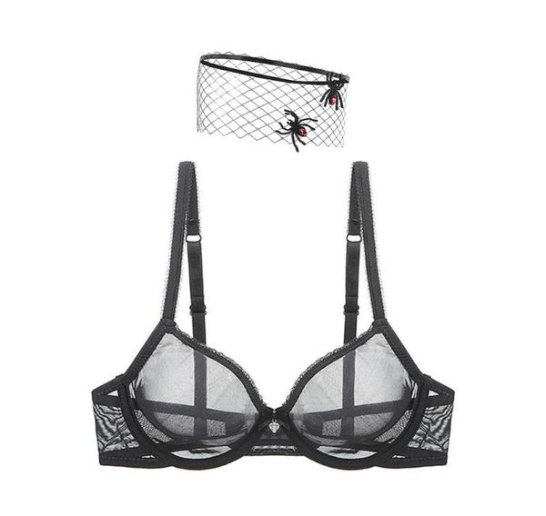 bras women lace bra see through gauze mesh transparent ultra thin4507432, Red;black 
bras women lace bra see through gauze mesh transparent ultra thin4507432, Red;black