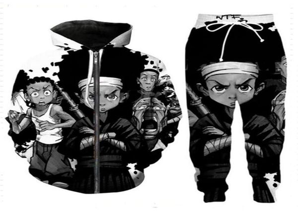 release new menwomens boondocks funny 3d print fashion tracksuits pants zipper hoodie casual sportswear l015207678883268487774, Gray
release new menwomens boondocks funny 3d print fashion tracksuits pants zipper hoodie casual sportswear l015207678883268487774, Gray