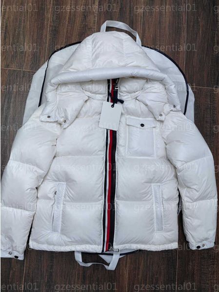 men down monclears jacket womens winter white downs coat tricolor striped webbing goose-down warm windbreaks designer clothes women puffer, Black
men down monclears jacket womens winter white downs coat tricolor striped webbing goose-down warm windbreaks designer clothes women puffer, Black