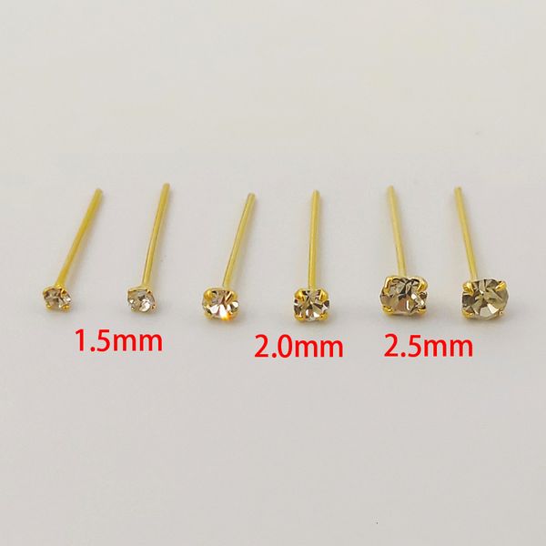 navel bell button rings 925 sterling silver nose stud clear crystal straight nose pin piercing 20pcslot for women 230729
navel bell button rings 925 sterling silver nose stud clear crystal straight nose pin piercing 20pcslot for women 230729