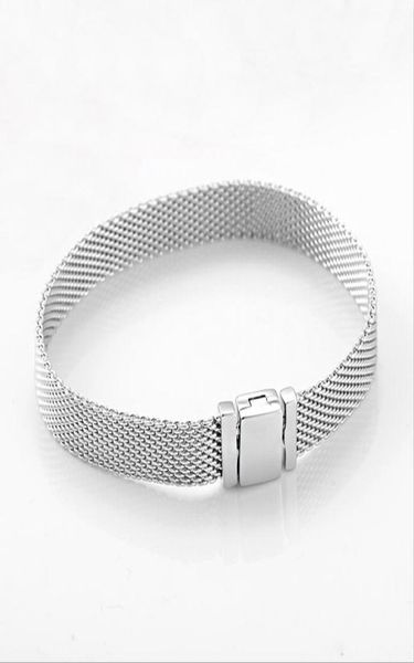 100% 925 sterling silver mesh bracelets for women diy jewelry fit charms lady gift with original box7923669, Golden;silver
100% 925 sterling silver mesh bracelets for women diy jewelry fit charms lady gift with original box7923669, Golden;silver