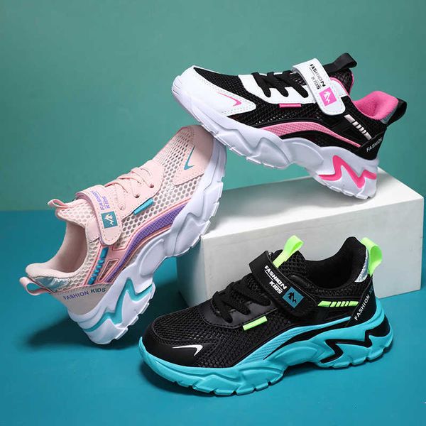girls boys sports trainers kids breathable sneakers pink black blue casual running shoes for children
girls boys sports trainers kids breathable sneakers pink black blue casual running shoes for children